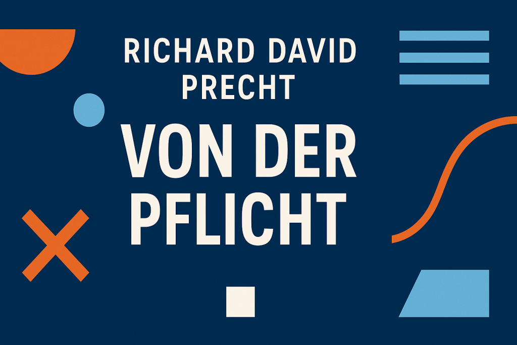 AKAYO Book Club_von der Pflicht_Richard David Precht