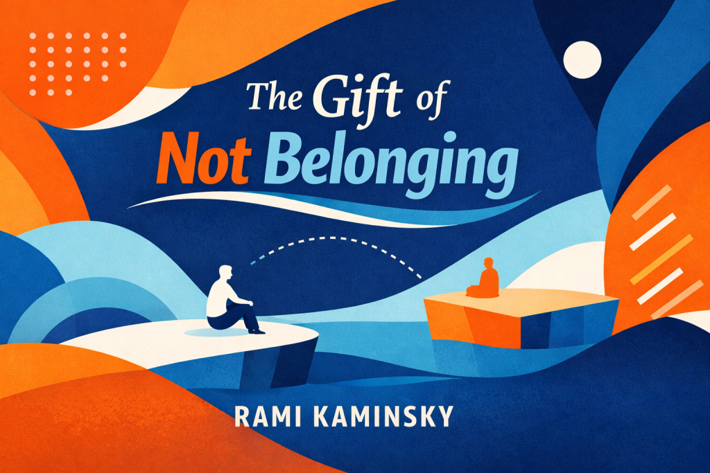 AKAYO Book Clun_the gift of not belonging_Rami Kaminsky